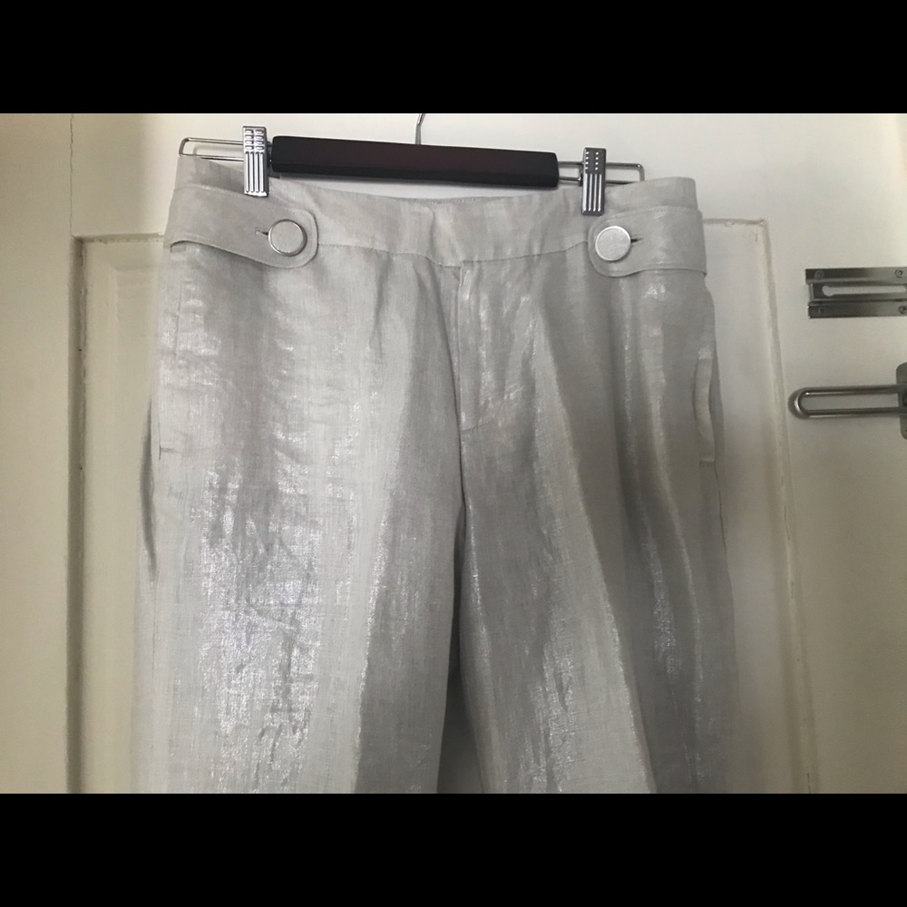 Linen dress pants